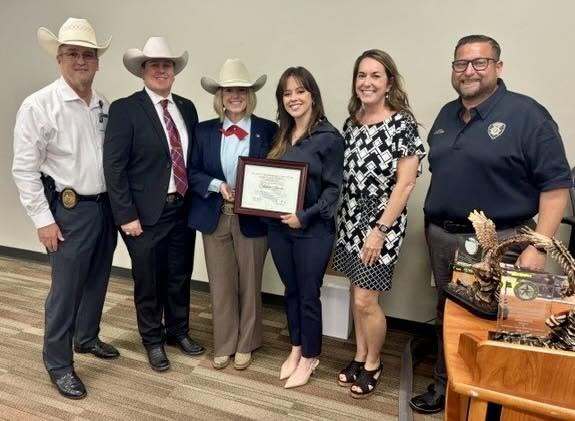 Blauer Presentation to the Officer of the Quarter